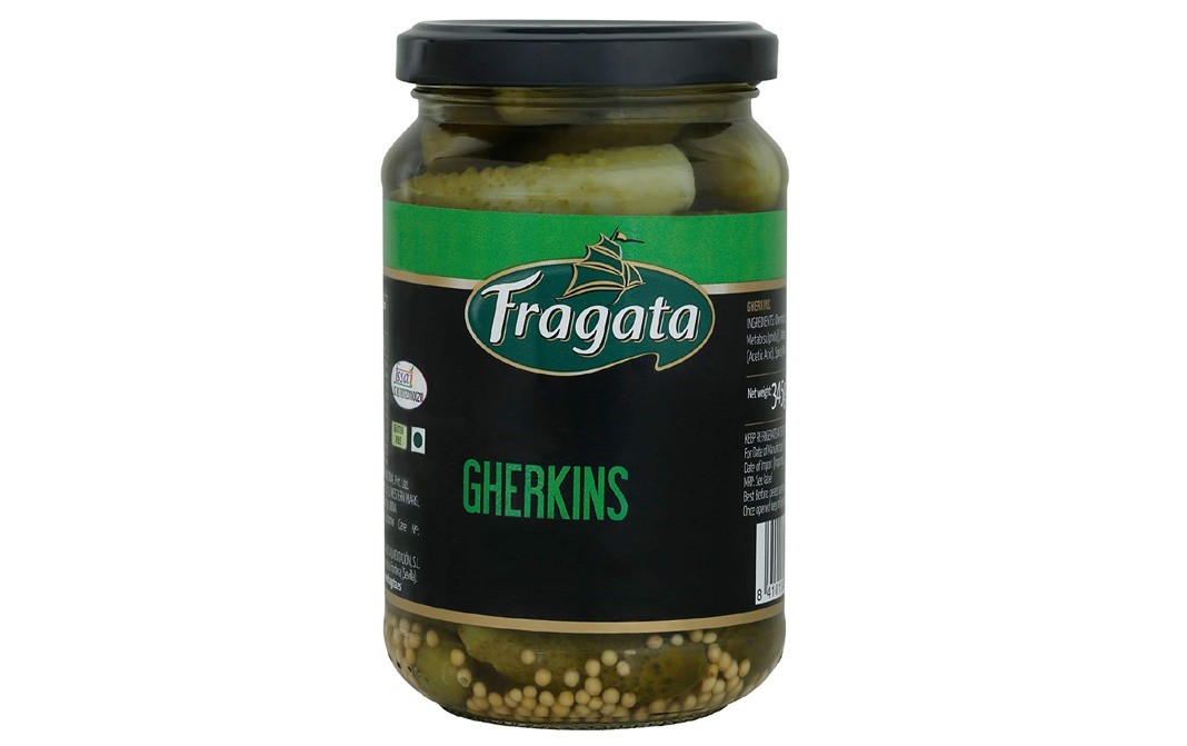 Fragata Gherkins    Glass Jar  345 grams